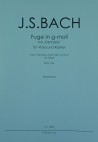 BACH J.S. Fuge mit Fantasia g-moll · BWV542