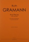 GRAMANN Five Pieces - Piano score & part