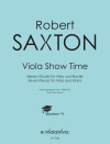 SAXTON - Viola Show Time - Partitur & Stimme