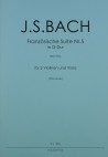 BACH - Französische Suite Nr.5 - Partitur, Stimmen