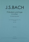 BACH - Präludium und Fuge - Partitur, Stimmen (4)