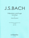 BACH J.S. Präludium und Fuge G-dur · BWV 541
