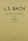 BACH J.S. Wohltemperiertes Klavier Teil 2 - Heft 4