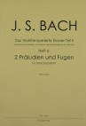 BACH - Wohltemp. Klavier Teil 2, Heft 6