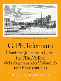 TELEMANN 1. Pariser Quartett G-dur (TWV 43:G1)