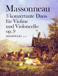 MASSONNEAU 3 konzertante Duos op. 9 - Stimmen