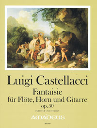 CASTELLACCI L. Fantaisie op. 50 - Part.u.St.