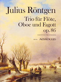 RÖNTGEN Trio op. 86 for flute, oboe and bassoon