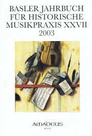 Basler Jahrbuch XXVII 2003