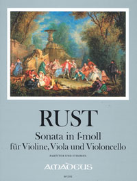 RUST Sonata f-moll für Violine, Viola, Cello