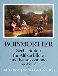 BOISMORTIER 6 Suites op. 35 - Volume I: 1-3