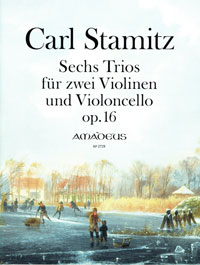 STAMITZ 6 Trios op. 16 for 2 violins/cello - Parts